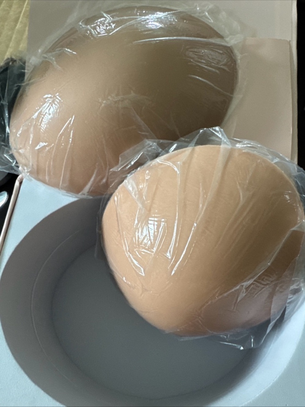 BOOMBA Demi Boost Inserts Beige Large Padded Bra Enhancers NEW - Picture 4 of 5